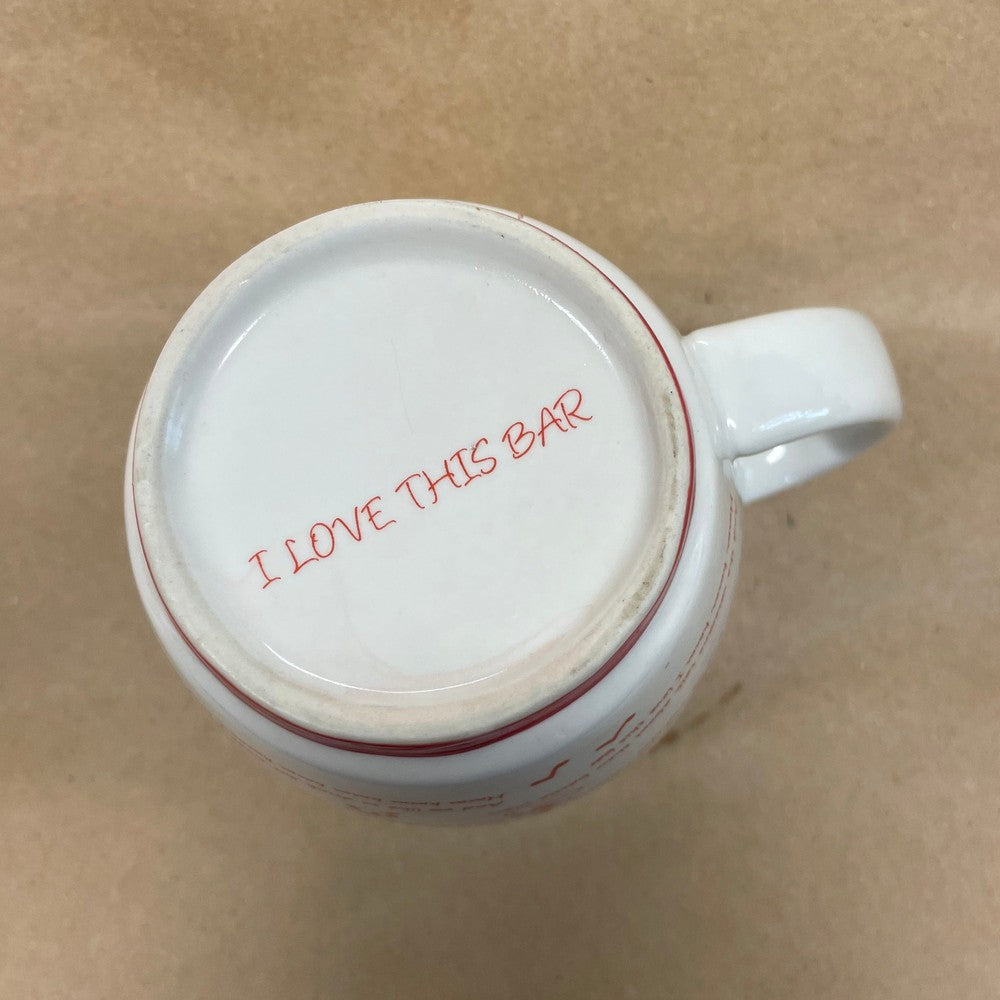 Toby Keith's I Love This Bar Lyrics Mug